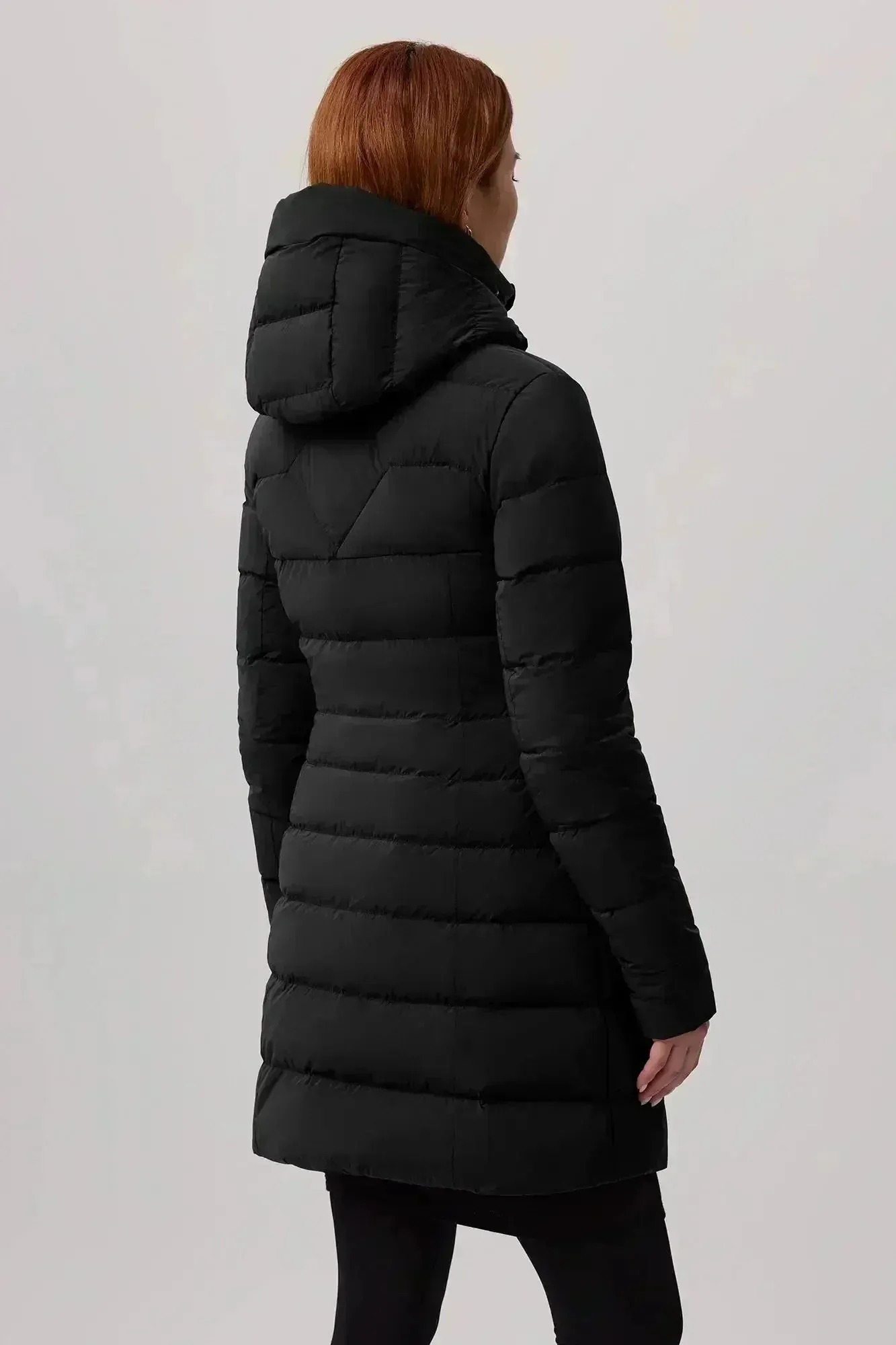 Women Clair Coat Black Label