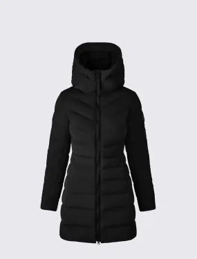 Women Clair Coat Black Label