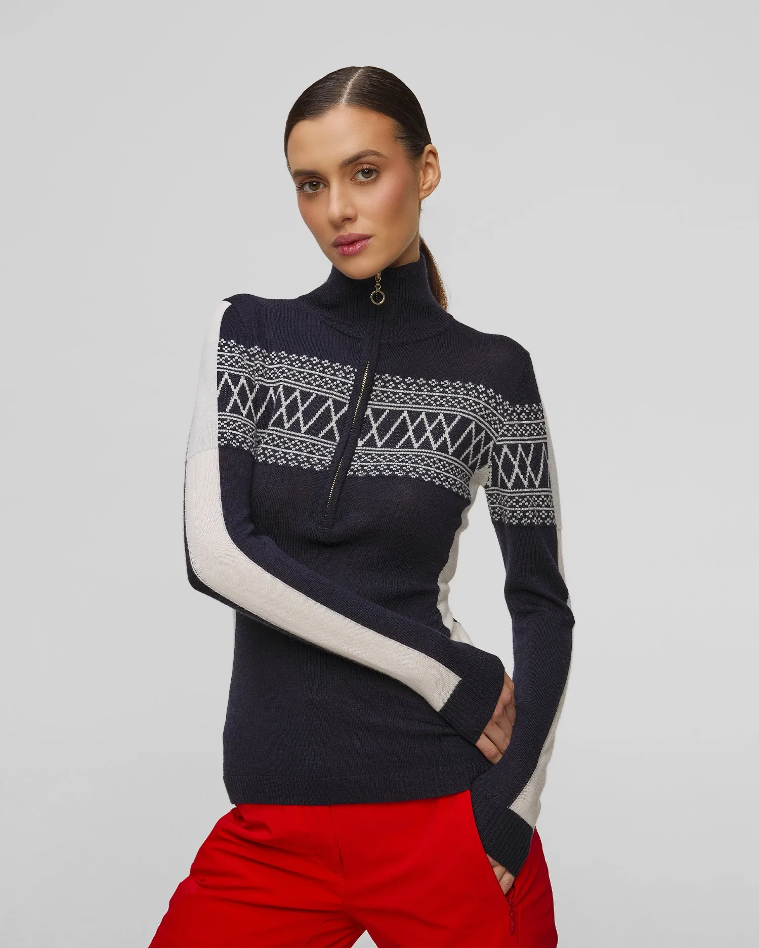 Women's woolen sweater We Norwegians Signature 2287-60