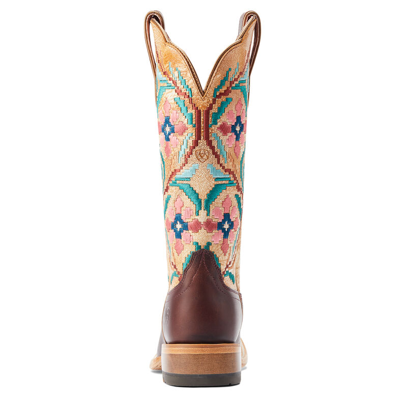 Women's Frontier Daniella Western Boot in Tan