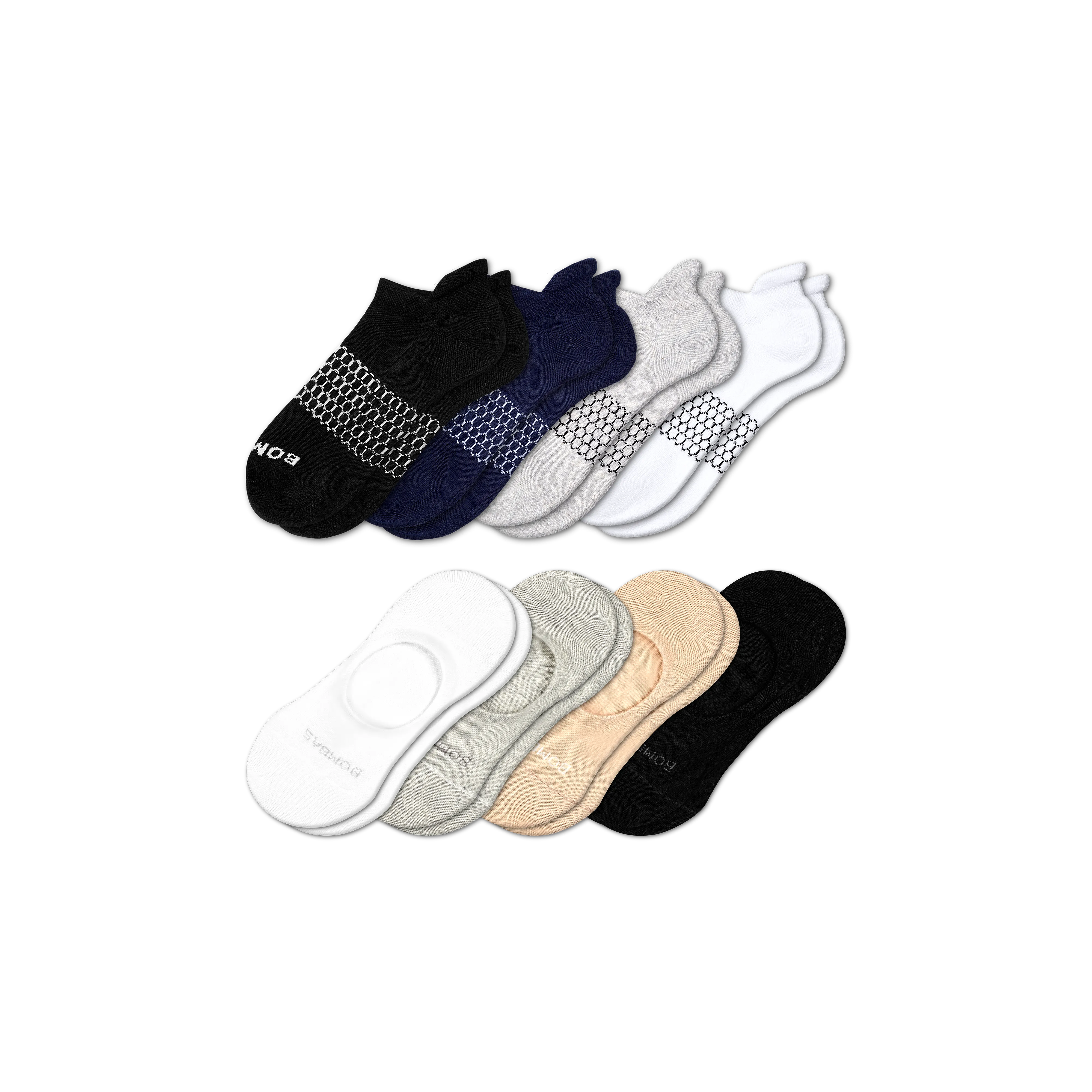 Women's Ankle & Lightweight No Show Sock 8-Pack