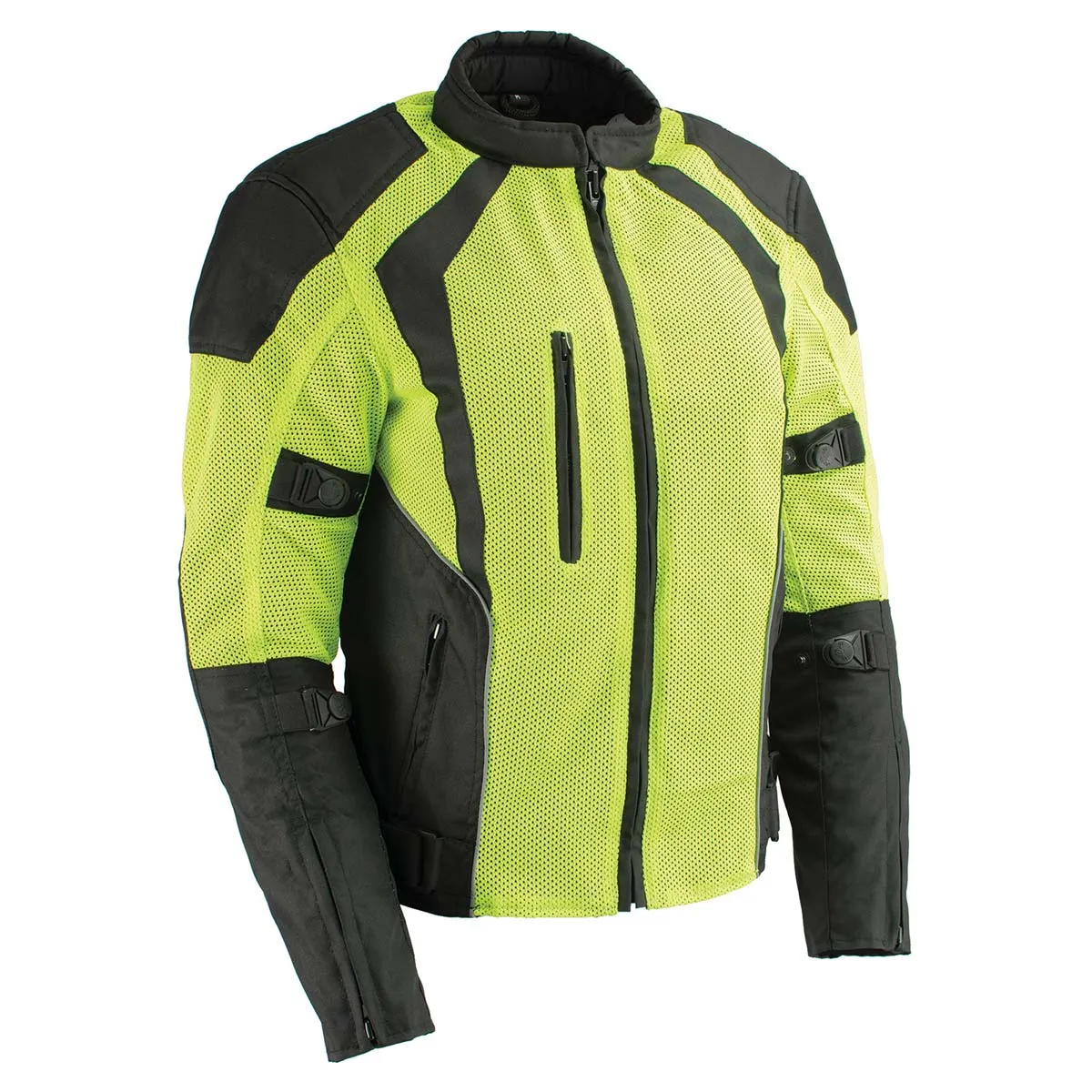 Women's Hi-Viz Armored Mesh & Textile All Weather Jacket