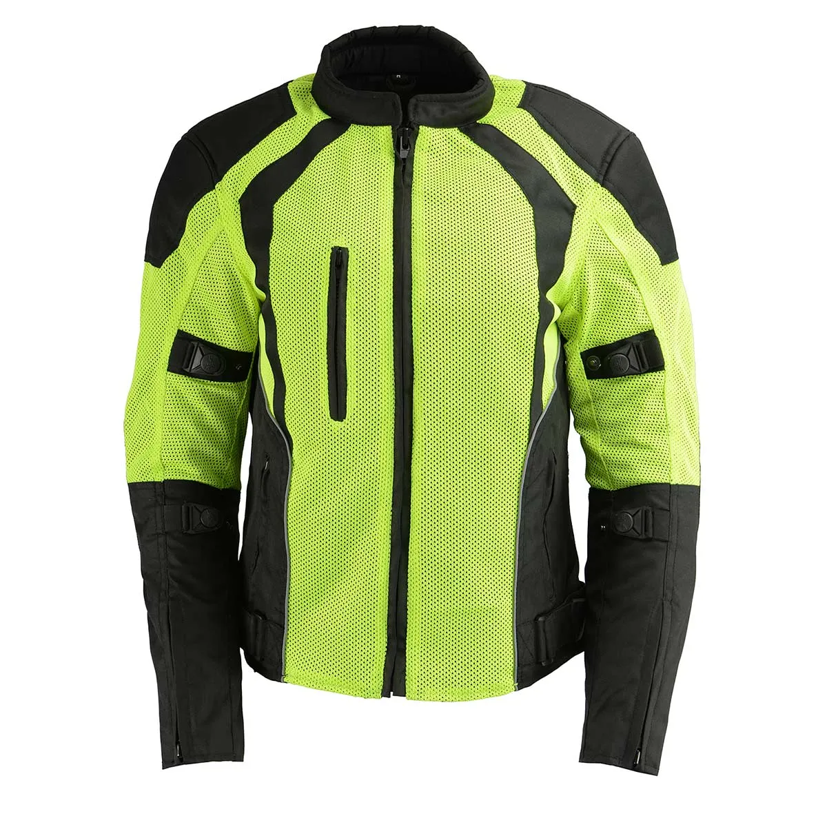 Women's Hi-Viz Armored Mesh & Textile All Weather Jacket