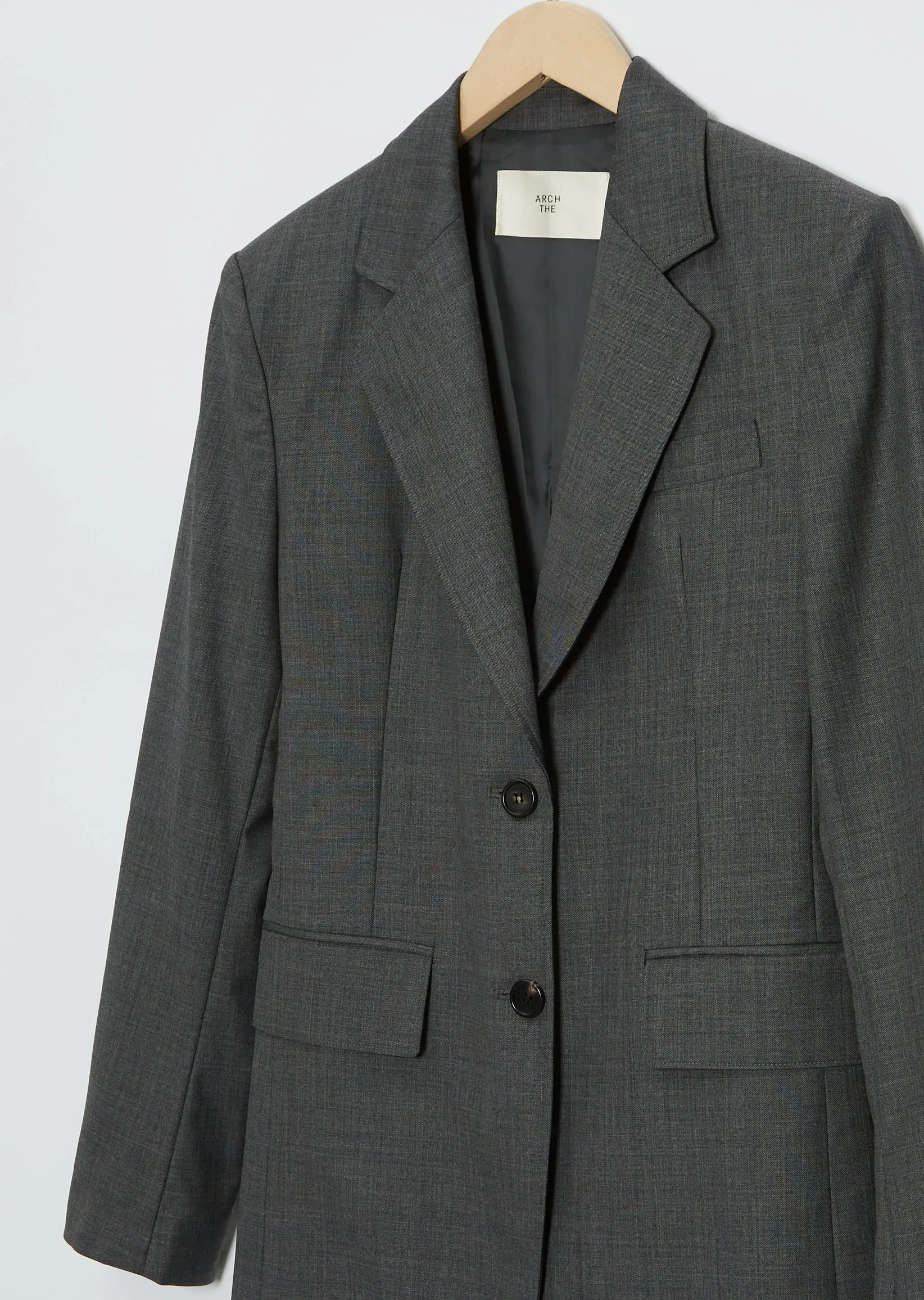 Wool Single Breast Jacket