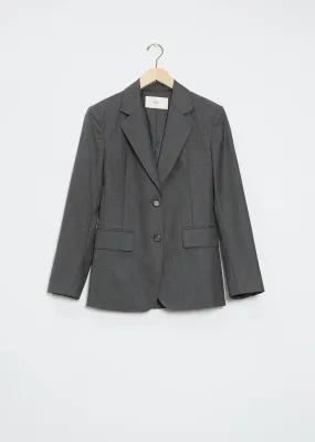 Wool Single Breast Jacket