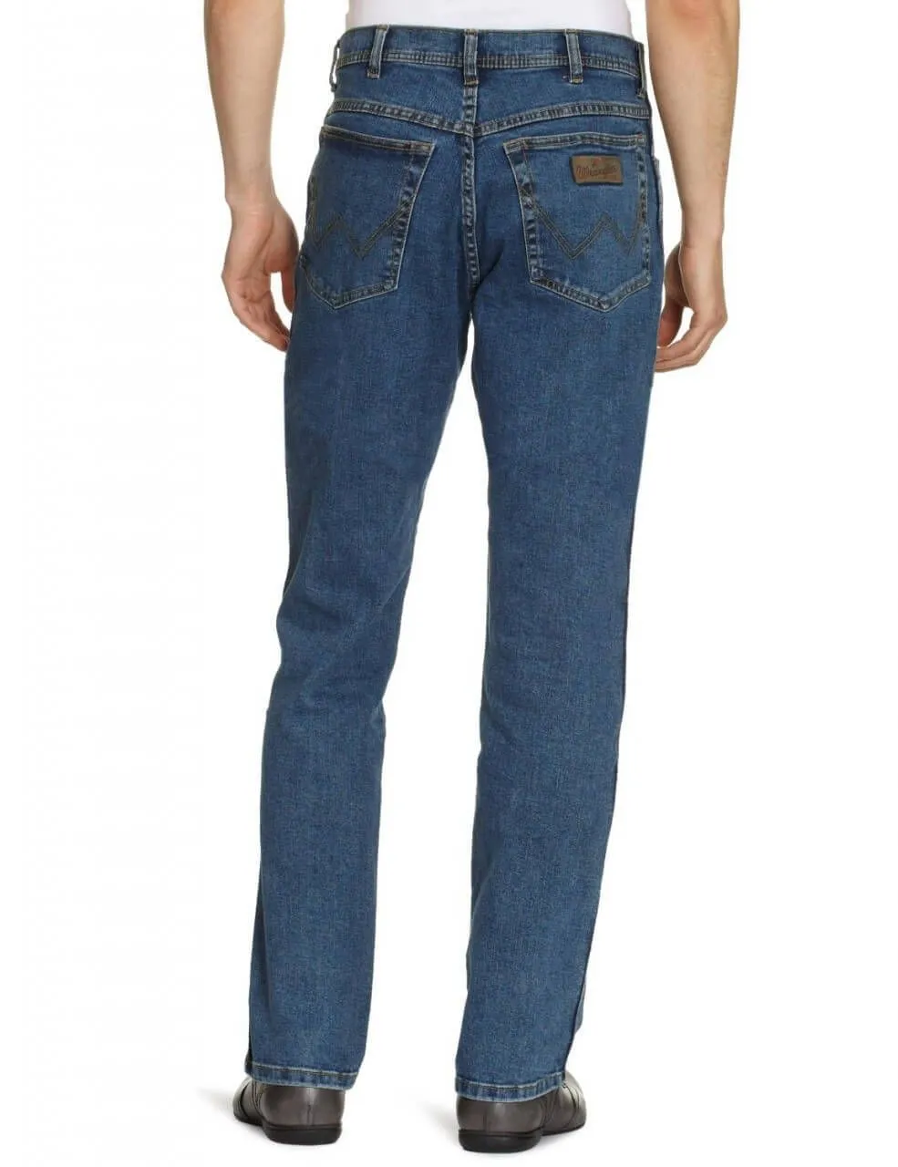 Wrangler Jeans Texas Stretch Denim Stonewash